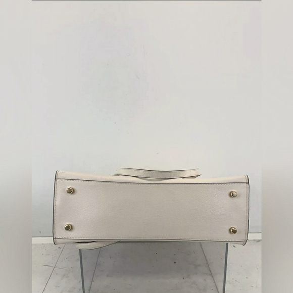 COACH DESIGNER Tatum Carryall Cream Tote Handbag Purse - Picture 7 of 10